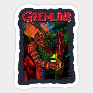 Gizmo And The Gang Iconic Characters In Gremlins Lore Sticker